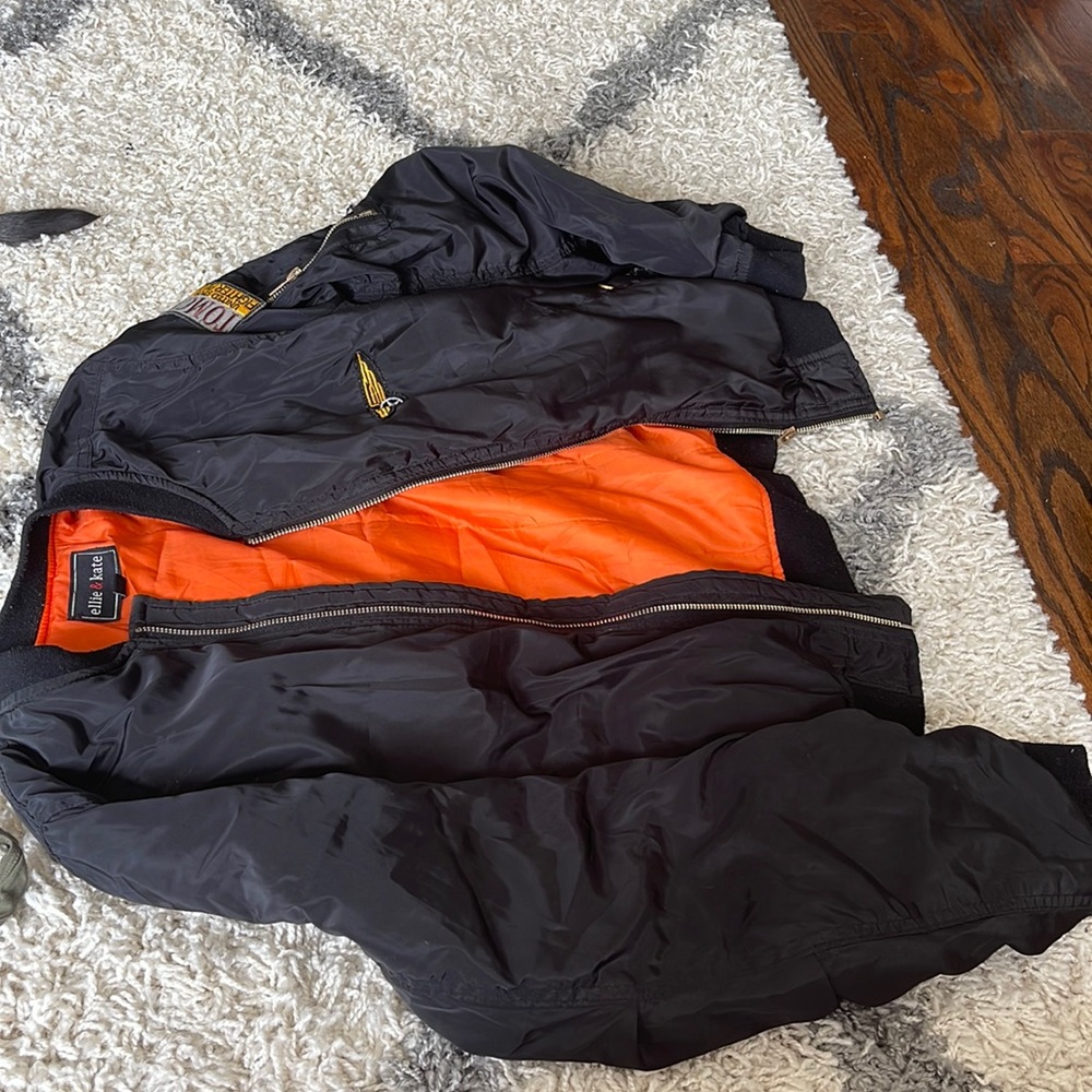 Cute bomber jacket!